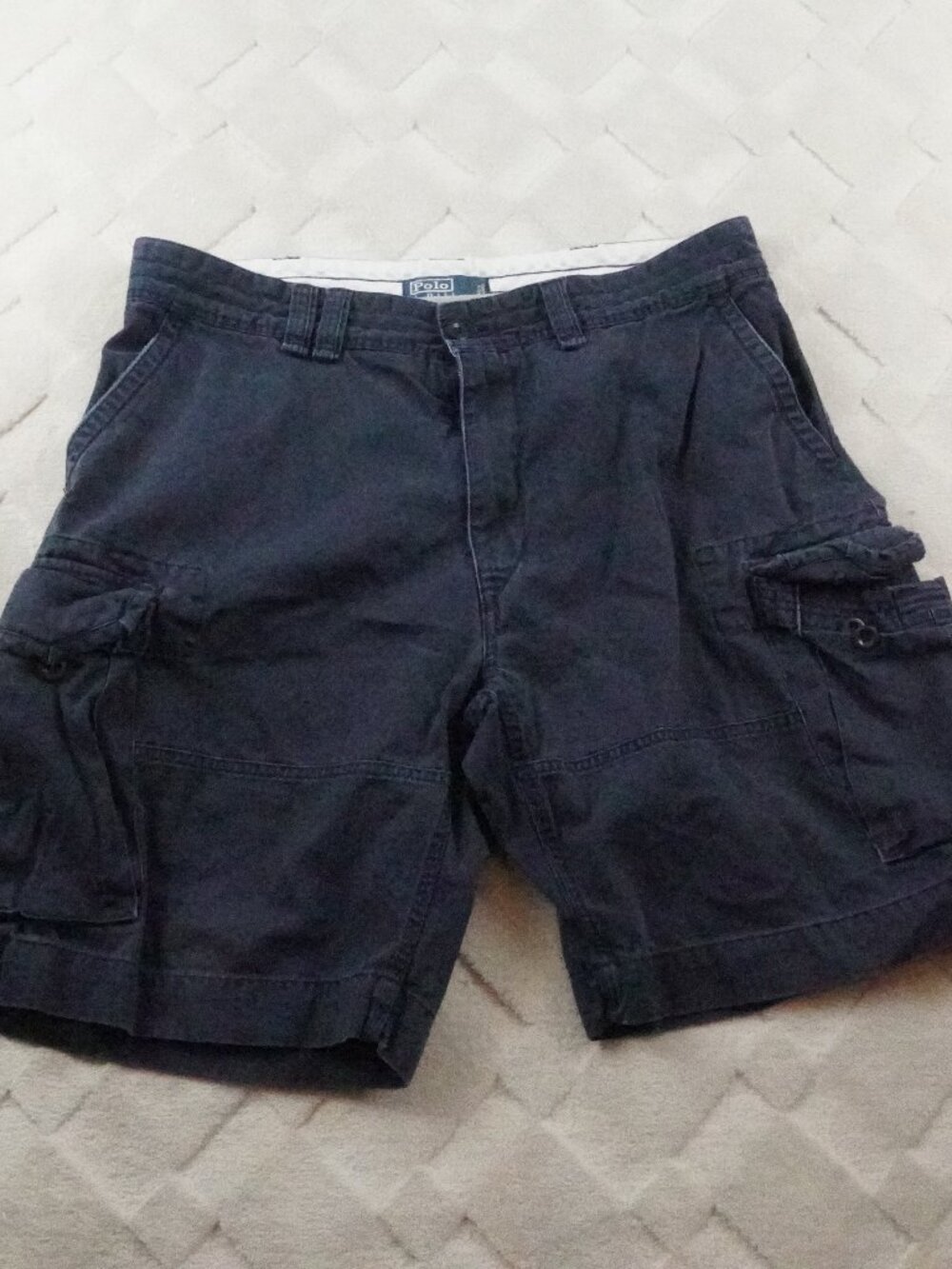 Polo Ralph Lauren Vintage Polo Ralph Lauren Cargo shorts Mens 38 Navy